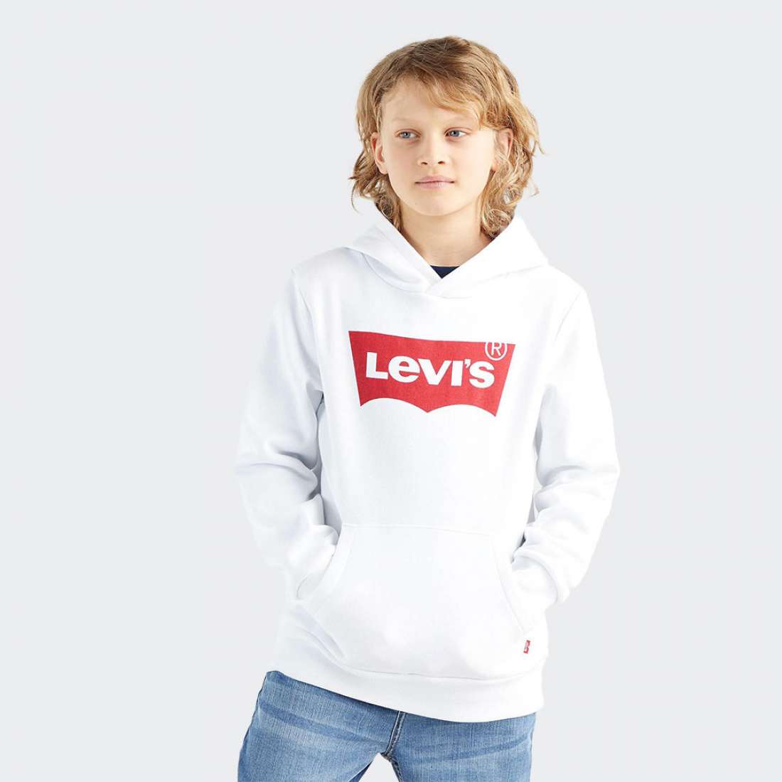 HOODIE LEVI´S BATWING WHITE
