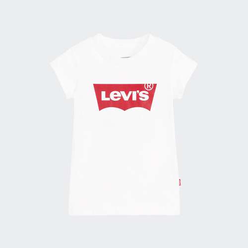TSHIRT LEVI´S SS BATWING WHITE/RED