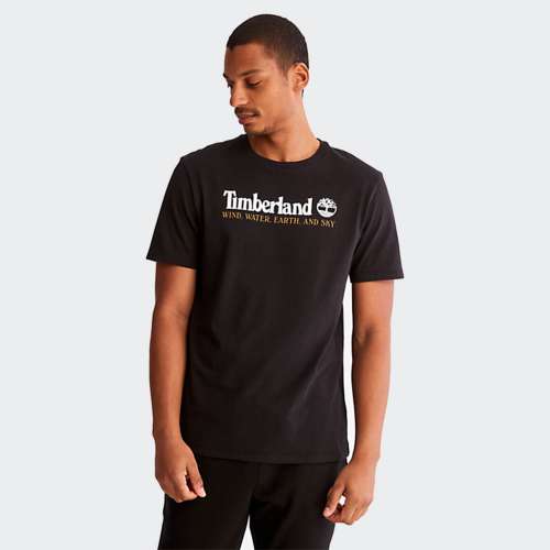 T-SHIRT TIMBERLAND WIND, WATER, EARTH AND SKY BLACK