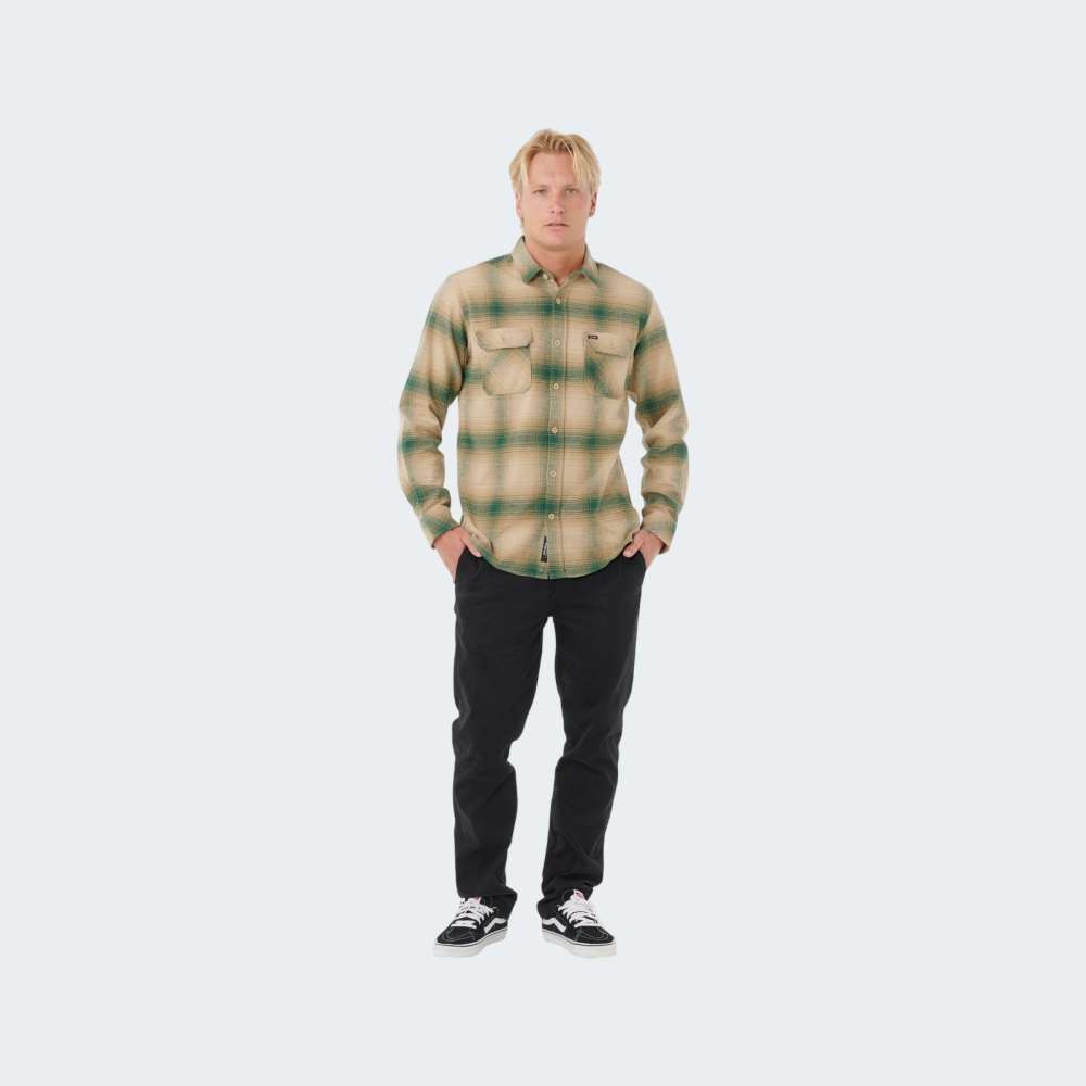 CAMISA RIP CURL CLASSIC SURF COUNT FLANNE