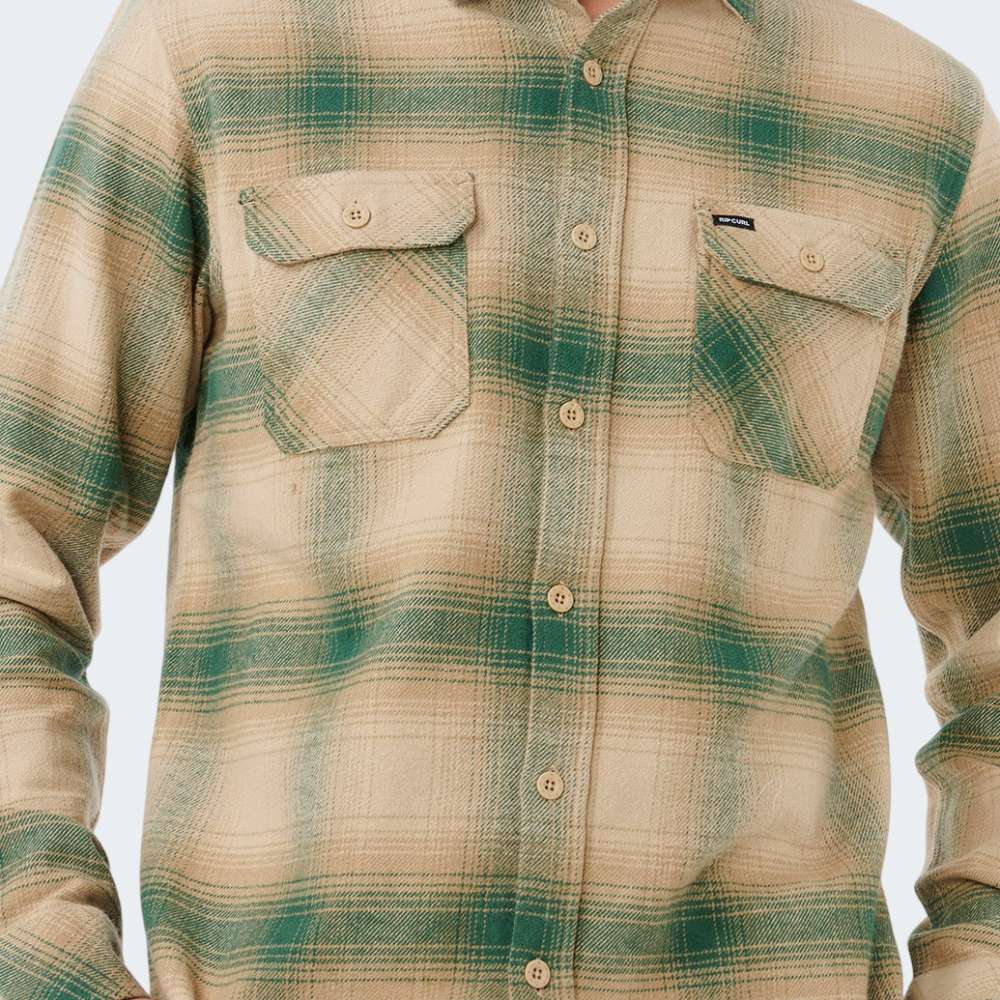 CAMISA RIP CURL CLASSIC SURF COUNT FLANNE