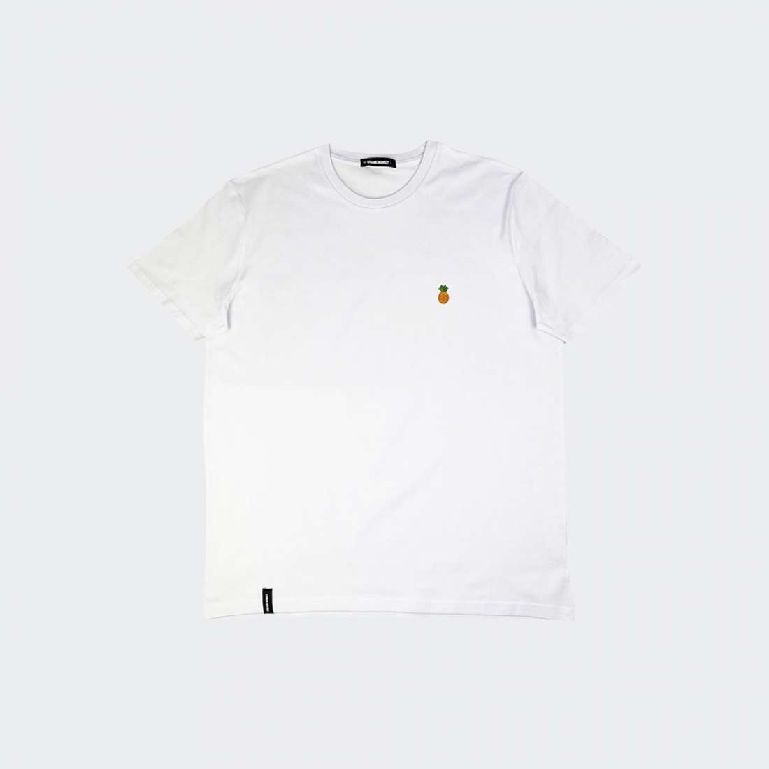 TSHIRT ORGANIC MONKEY 010-0068-WHITE