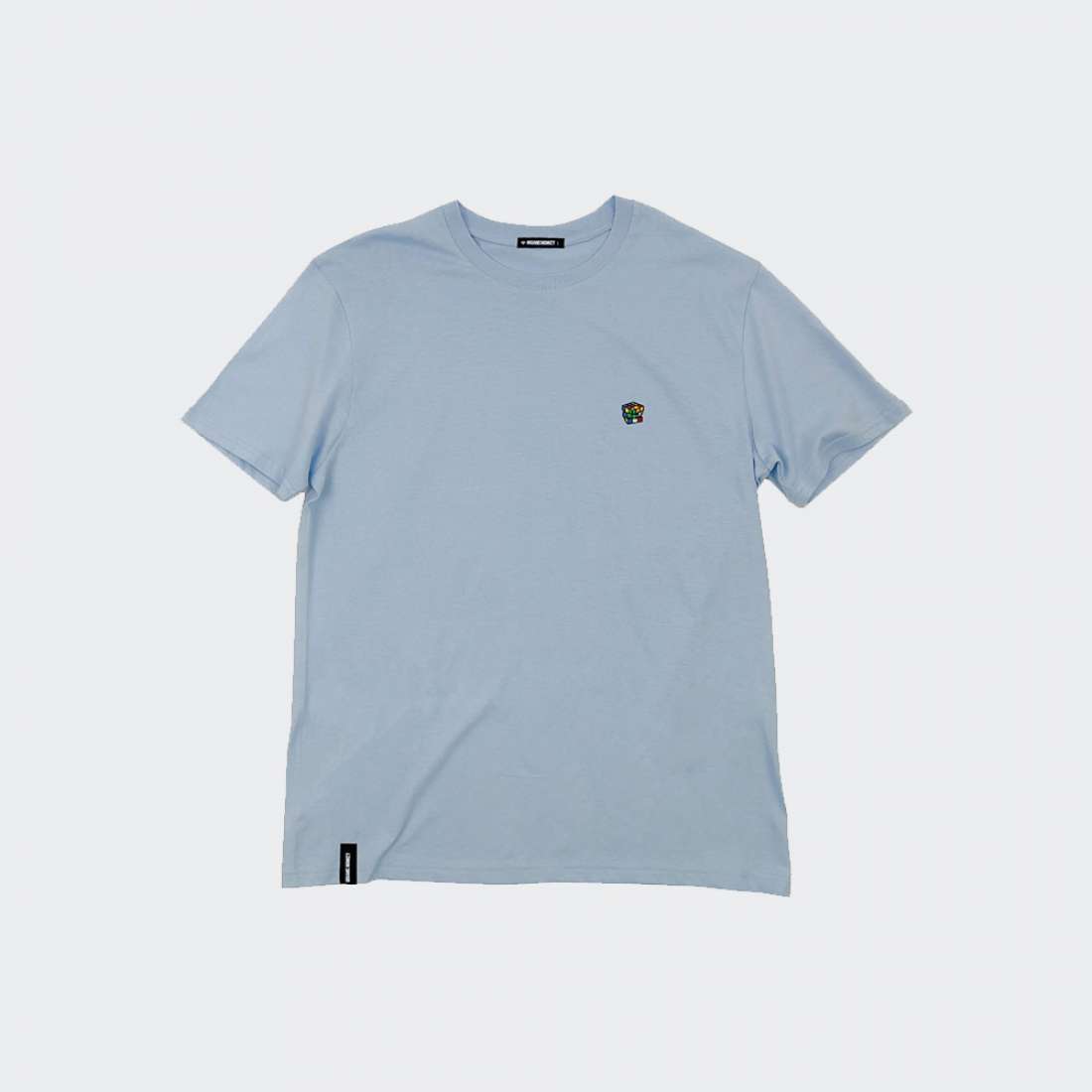 TSHIRT ORGANIC MONKEY BLUE MACARRON