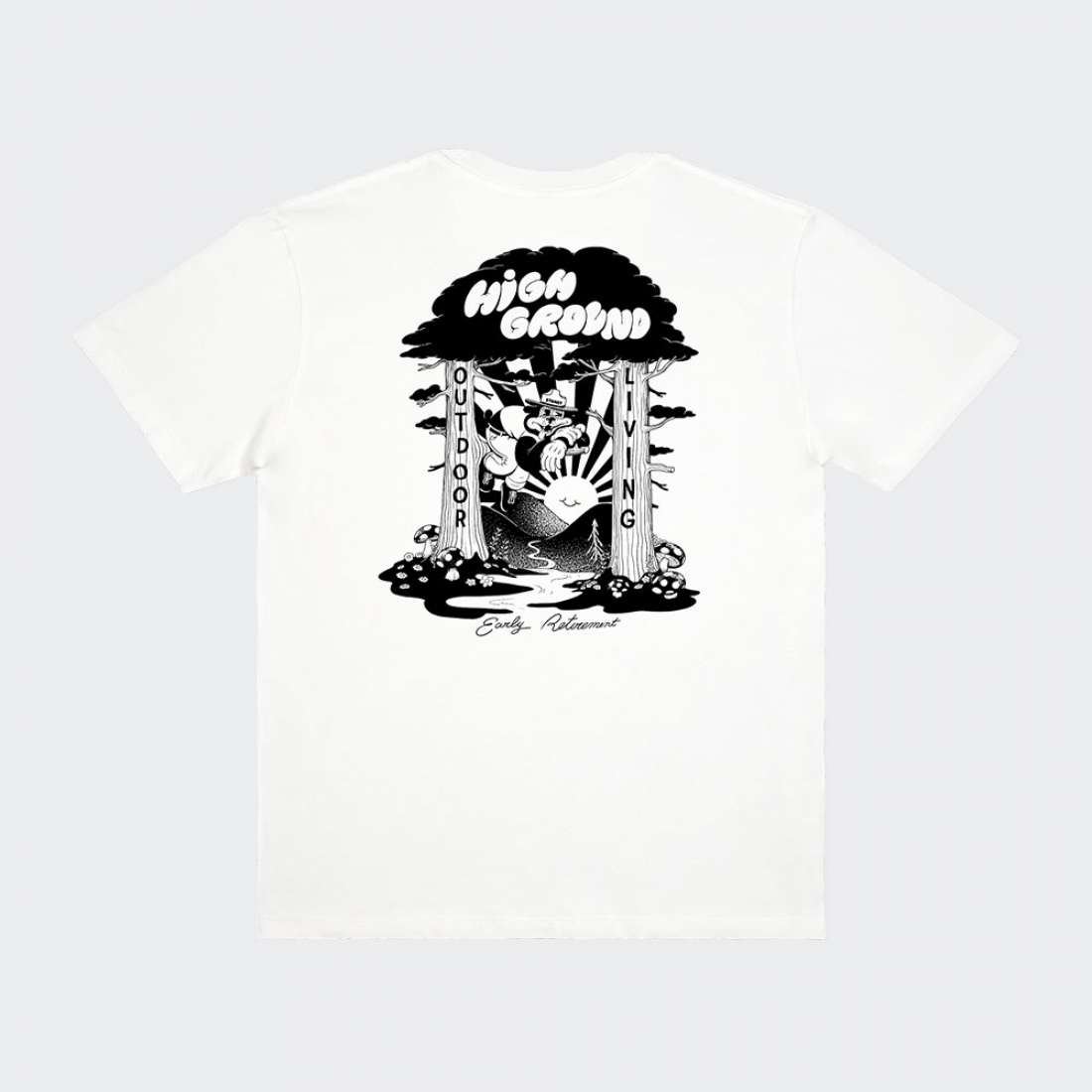 TSHIRT THE DUDES HIGH GOUND WHITE