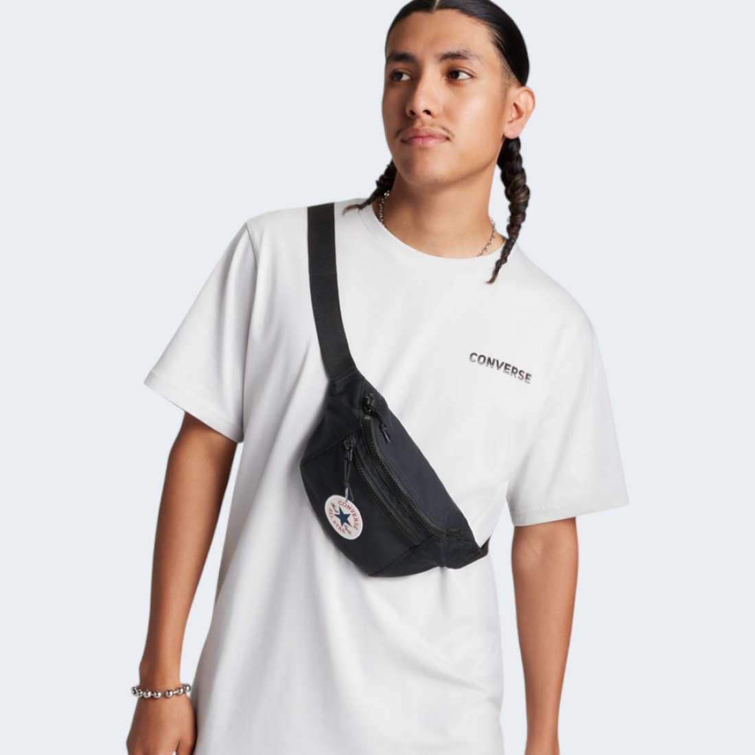 BOLSA DE CINTURA CONERSE GO 2 SLING BLACK