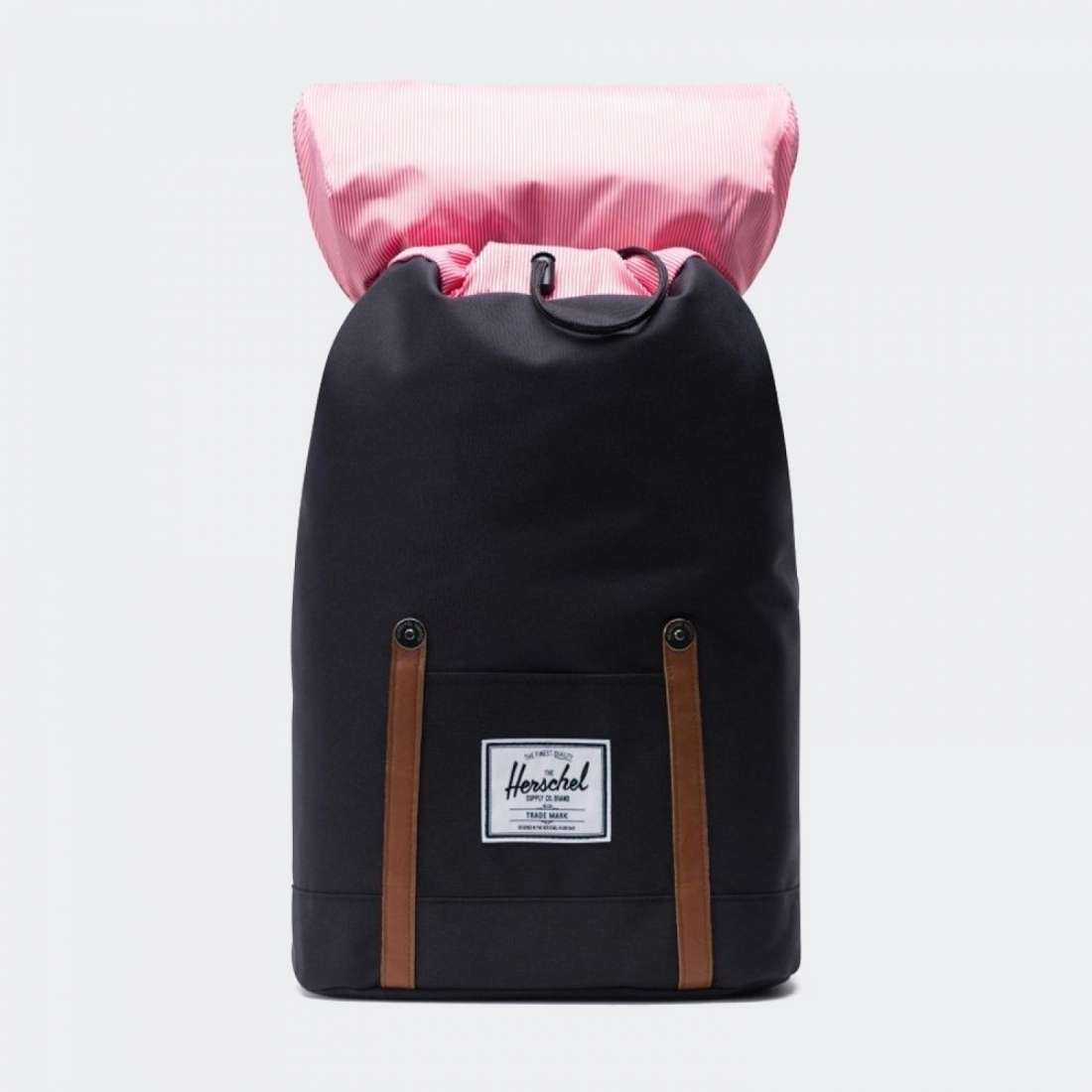 MOCHILA HERSCHEL RETREAT BLACK/LEATHER