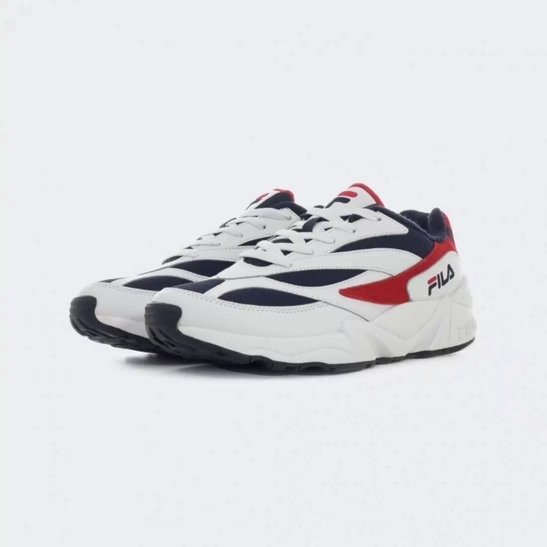 FILA V94M LOW WHITE/NAVY/RED