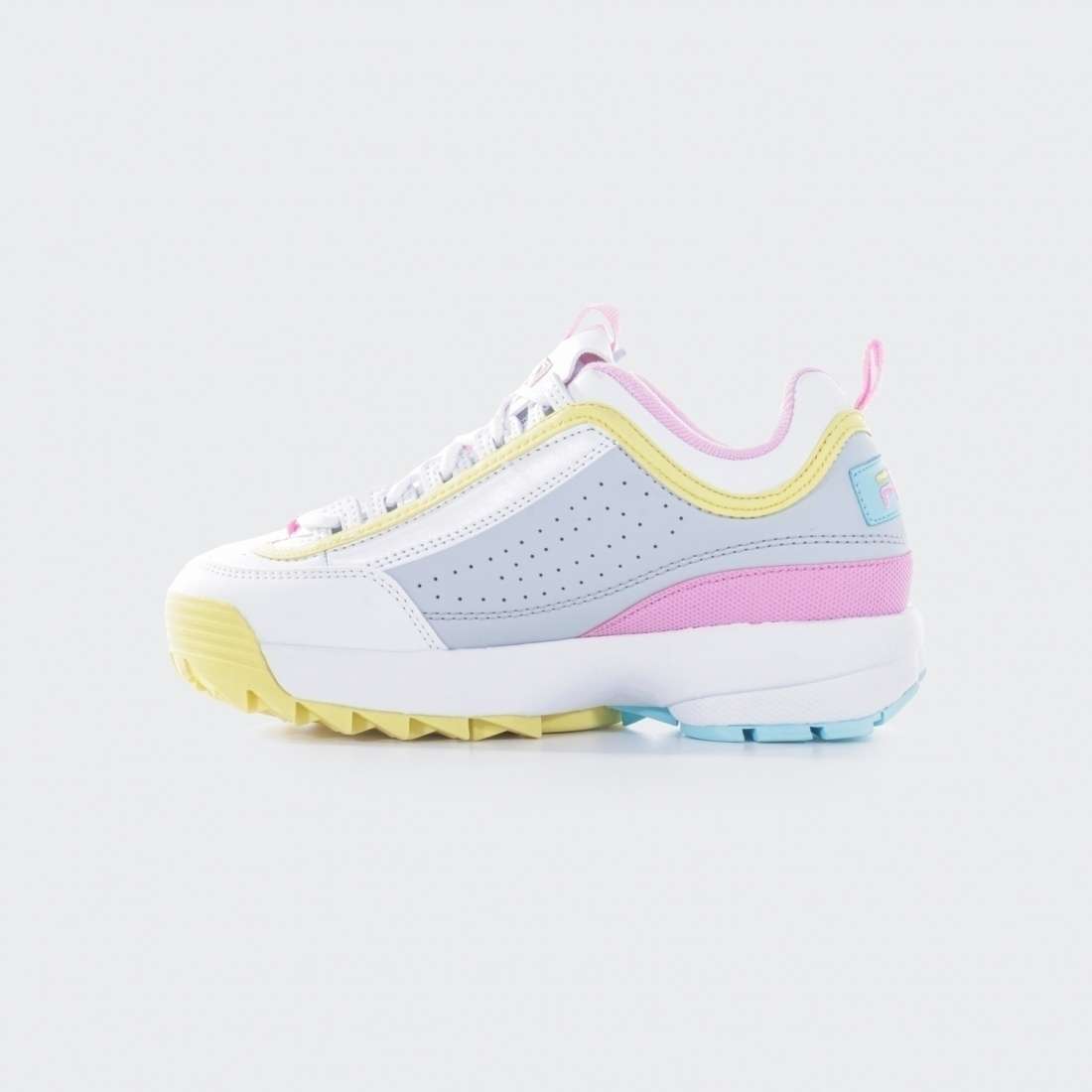 FILA DISRUPTOR LOW CB WHITE/LIME LIGHT