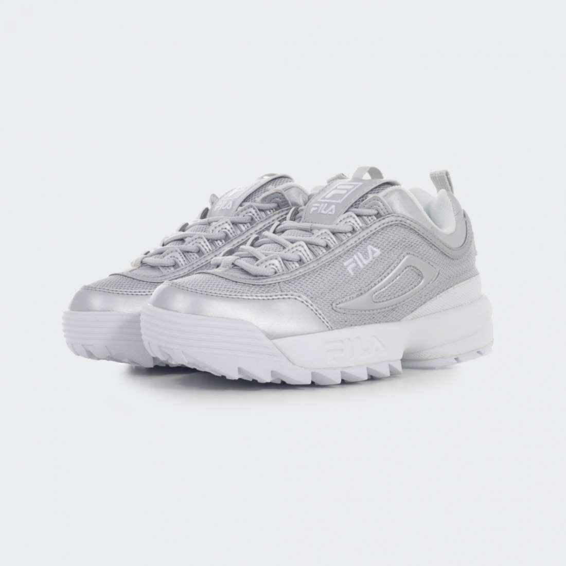 FILA DISRUPTOR MM LOW SILVER