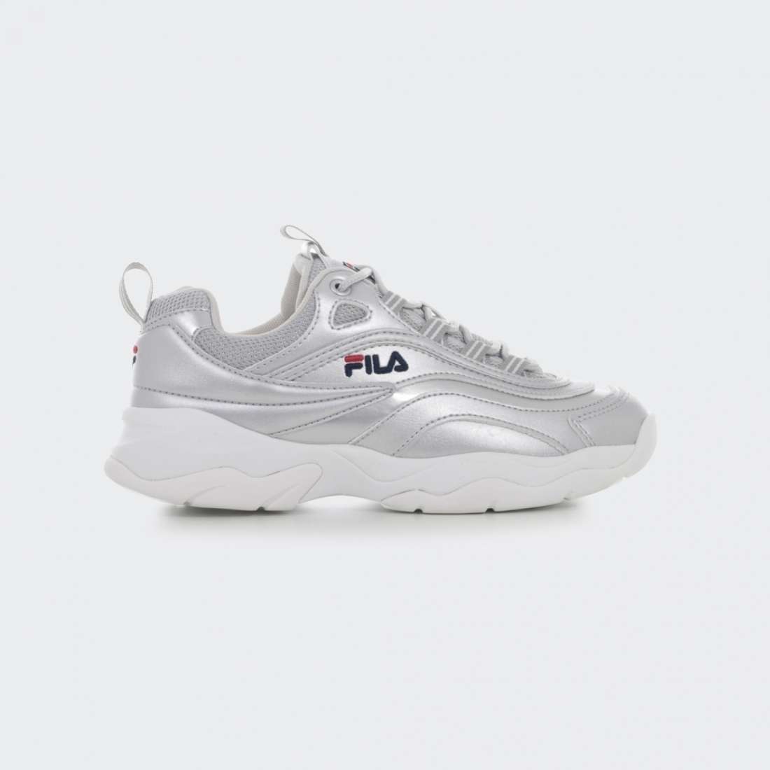 FILA RAY LOW SILVER