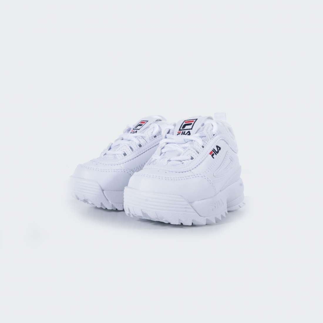 FILA DISRPTOR INTANTS WHITE/WHITE