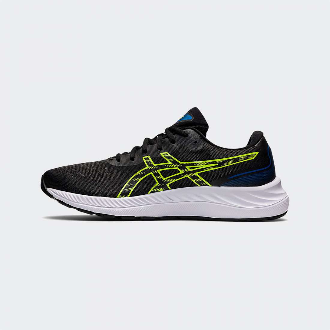 ASICS GEL EXCITE 9 BLACK/HAZARD GREEN