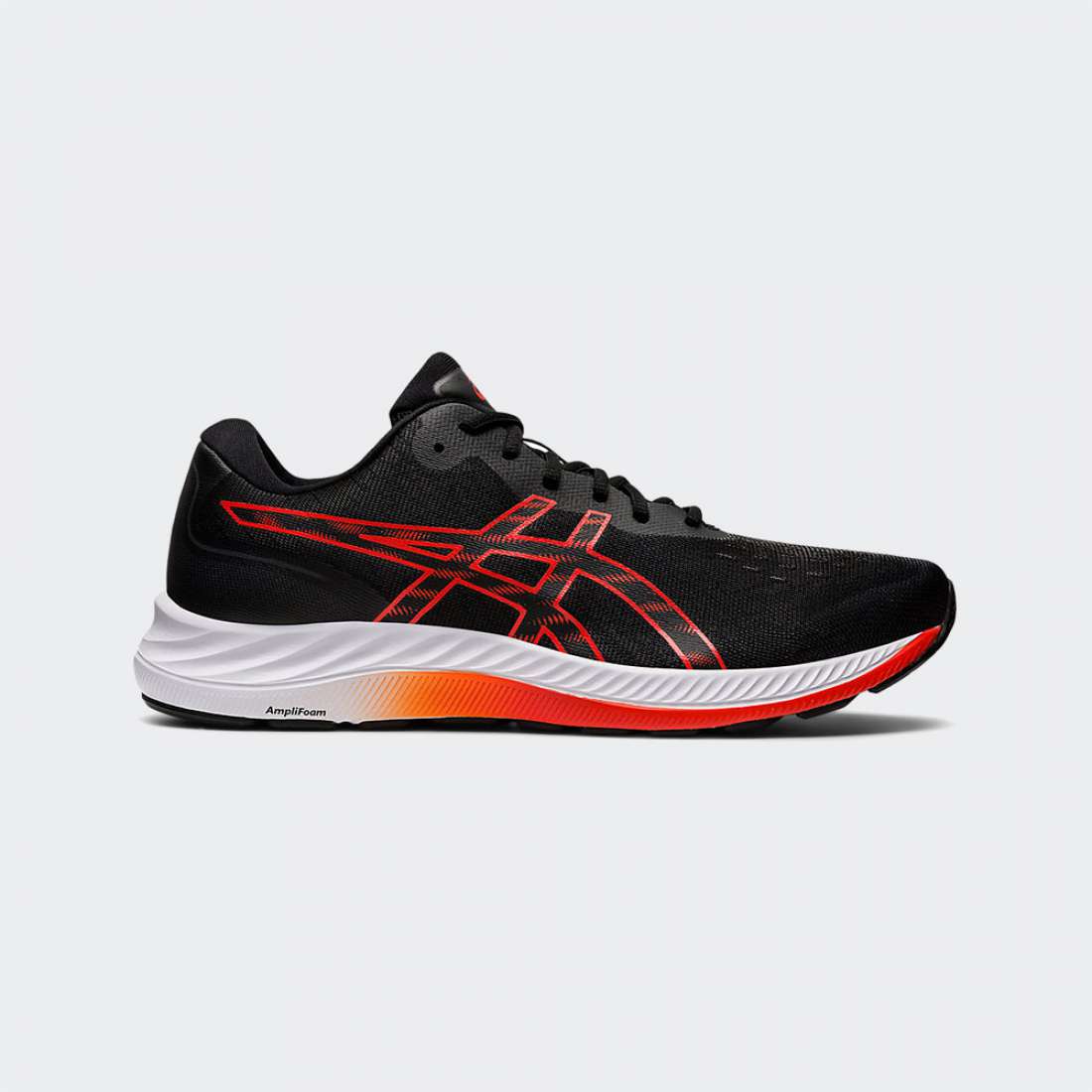 ASICS GET EXCITE 9 BLACK/CHERRY TOMATO