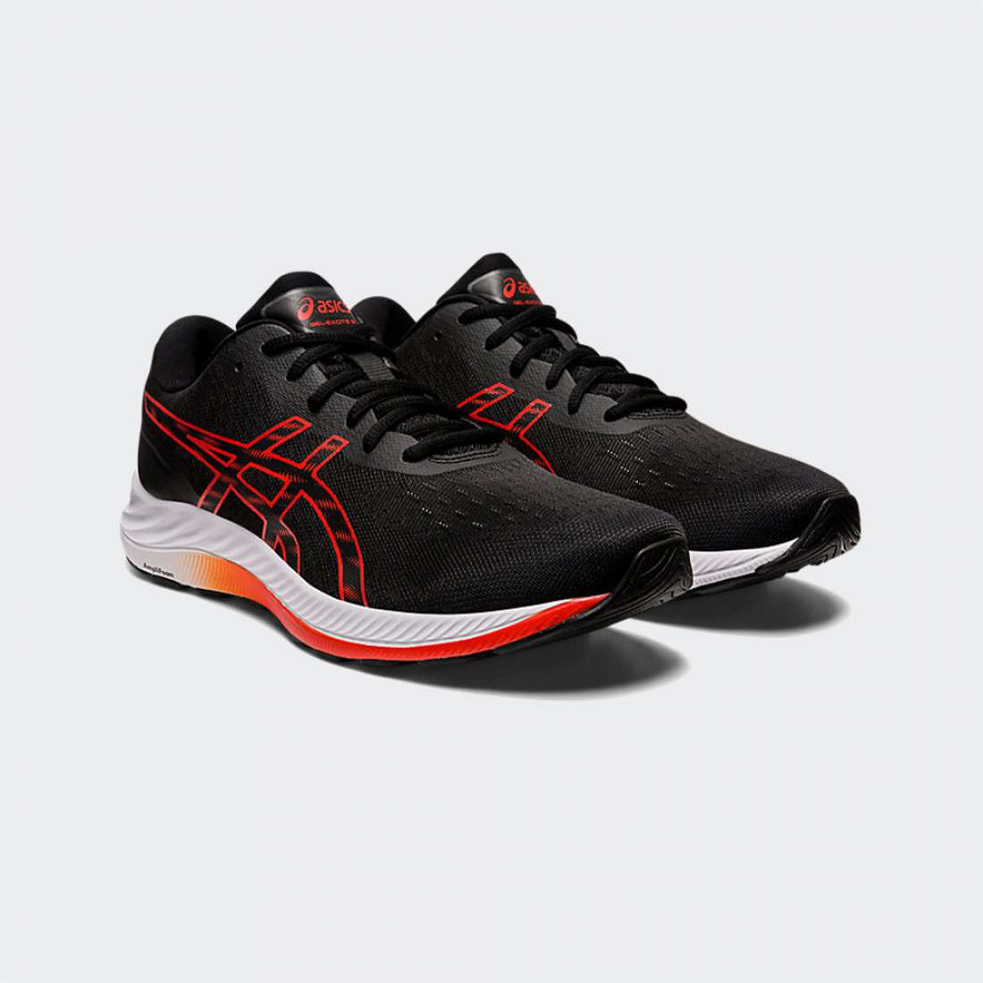 ASICS GET EXCITE 9 BLACK/CHERRY TOMATO