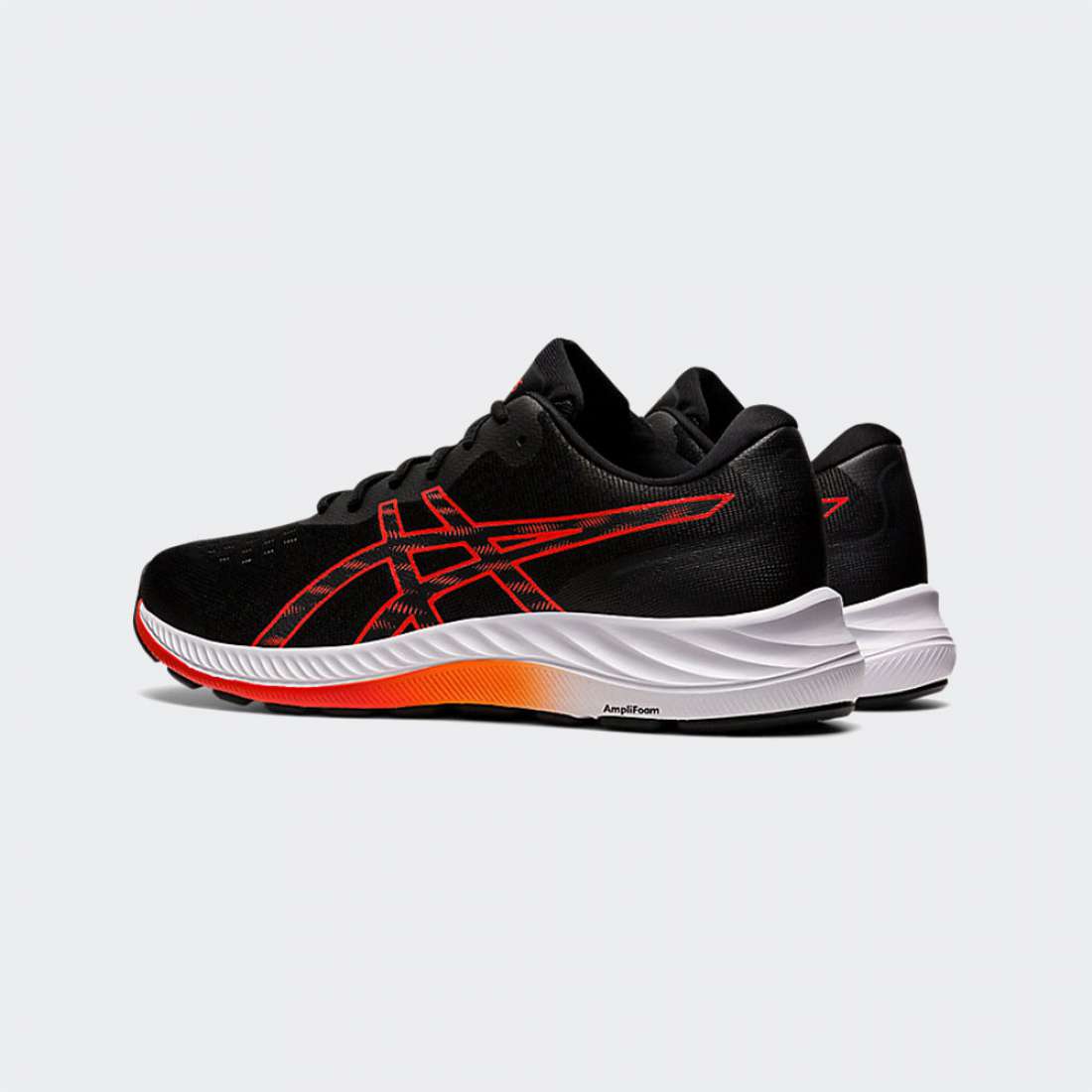 ASICS GET EXCITE 9 BLACK/CHERRY TOMATO