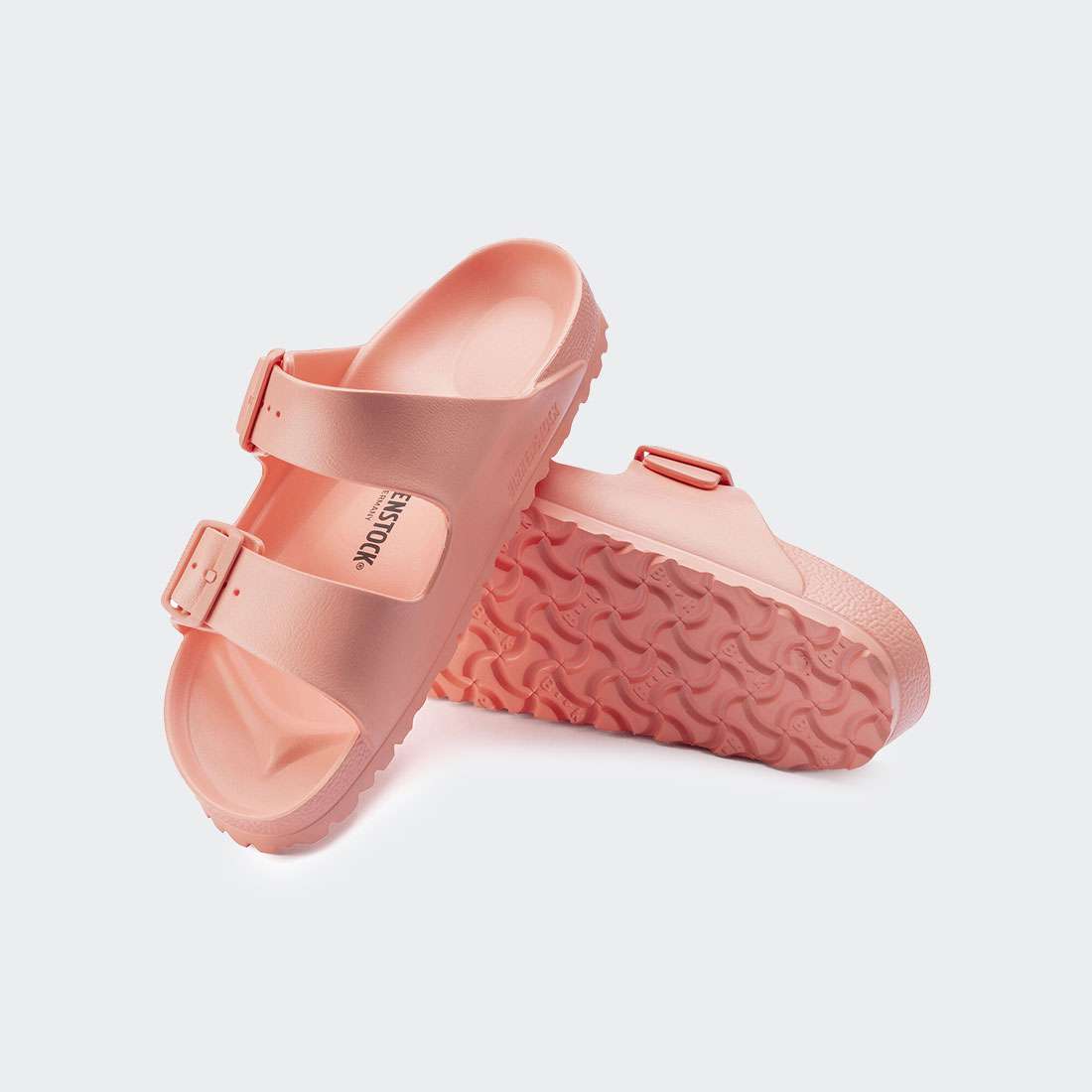 SANDÁLIAS BIRKENSTOCK ARIZONA ESSENTIALS CORAL PEACH