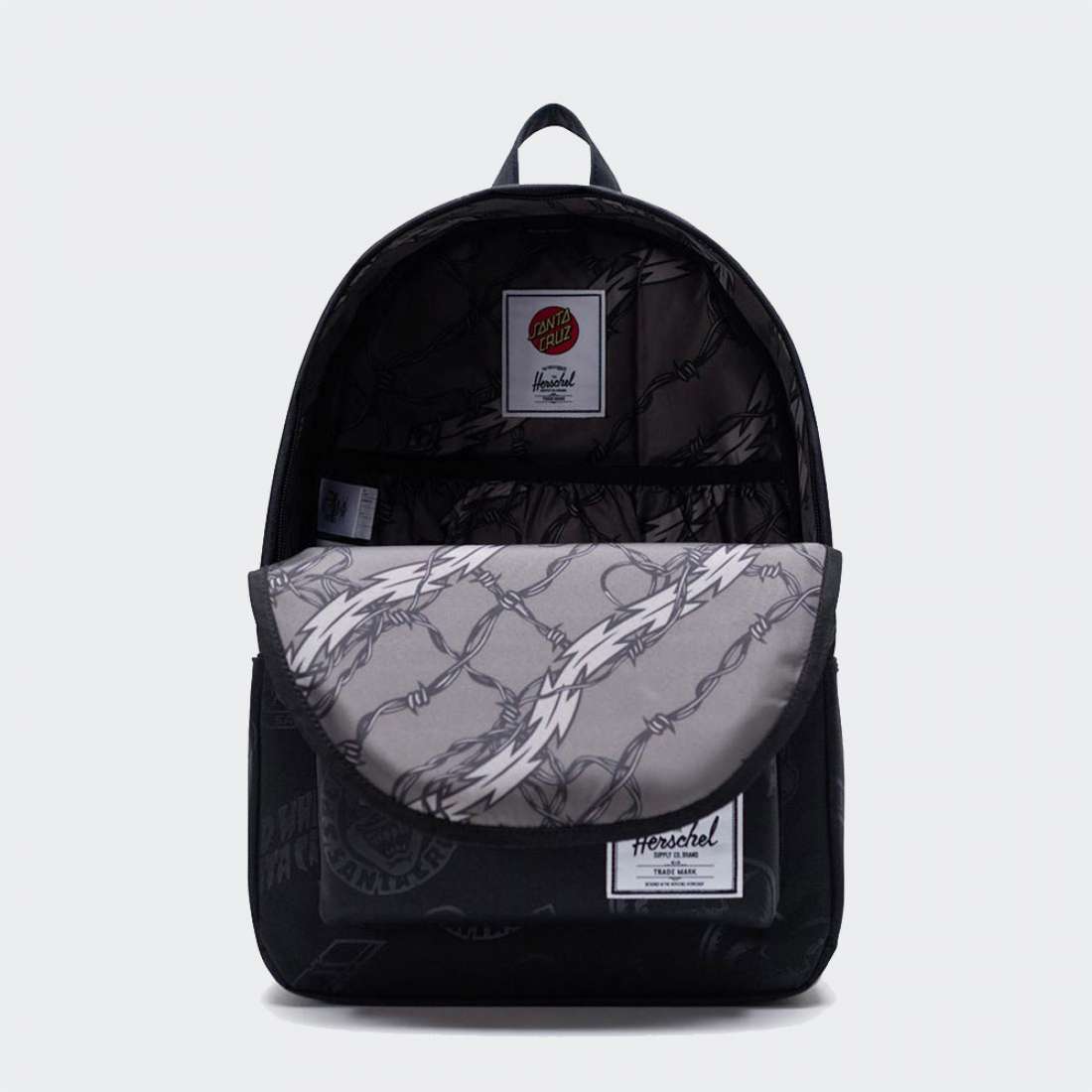 MOCHILA HERSCHEL CLASSIC XL BLACK SPEED WHEELS