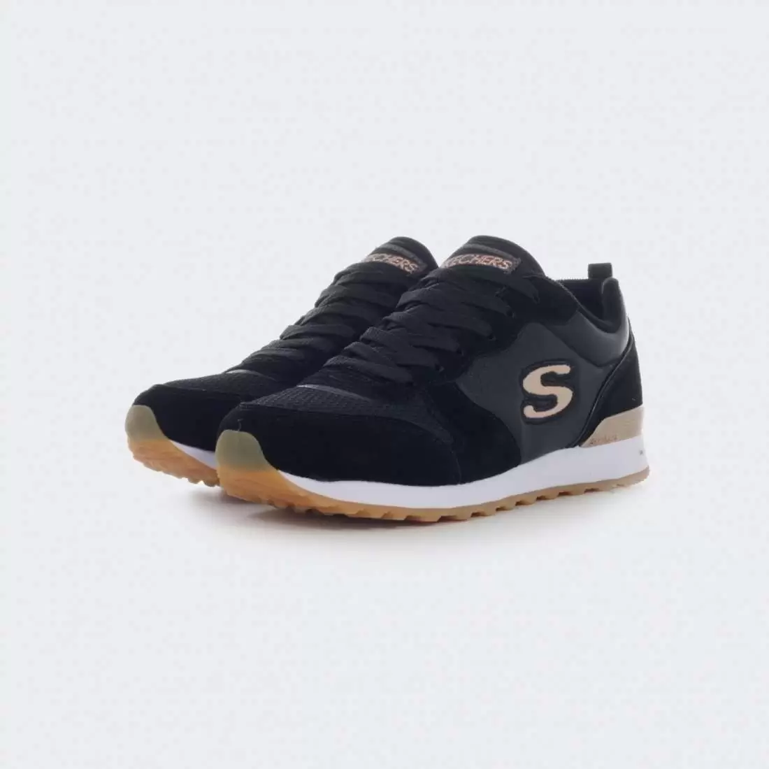 SKECHERS GOLDEN GURL BLACK