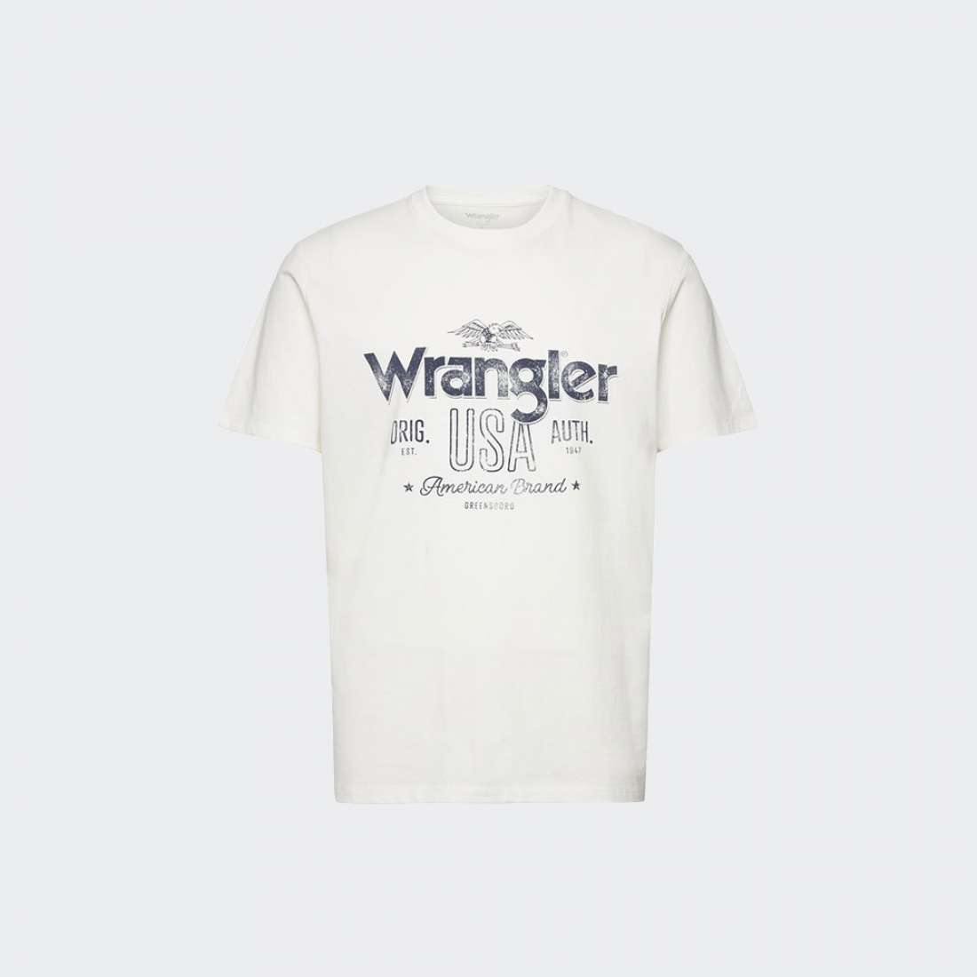 TSHIRT WRANGLER AMERICANA WORN WHITE