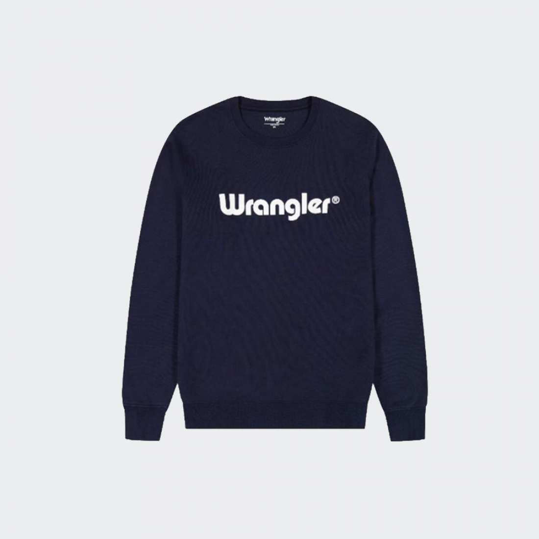 SWEATSHIRT WRANGLER LOGO NAVY