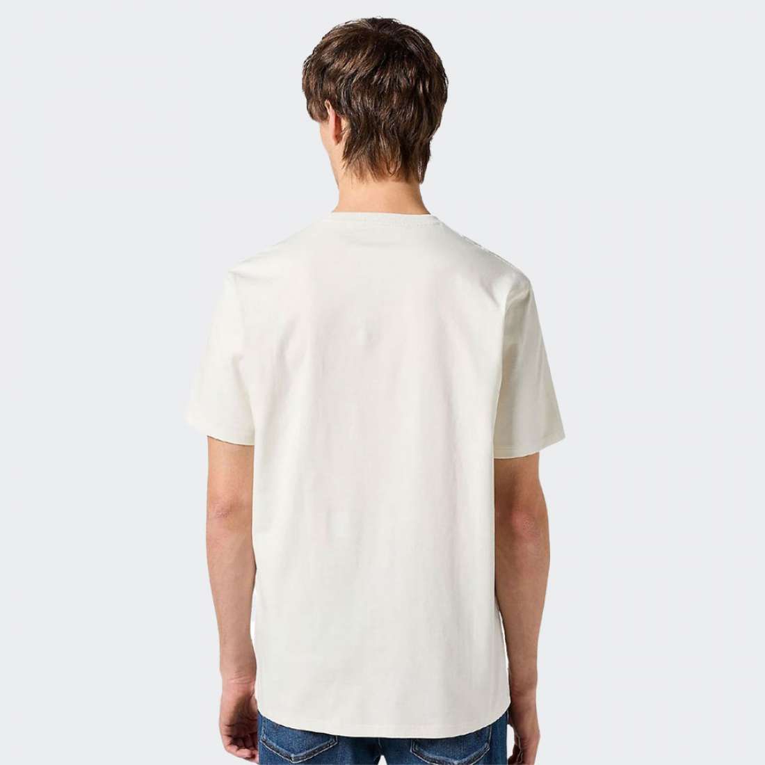 TSHIRT WRANGLER SIGN OFF WHITE
