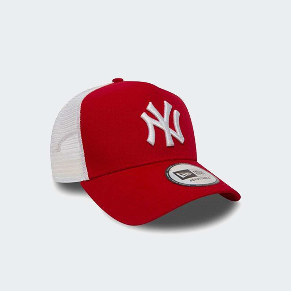 NEW ERA CLEAN TRUCKER RE/WHITE