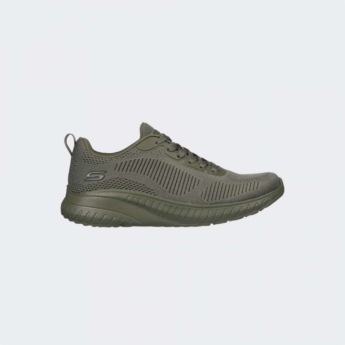 SKECHERS BOBS SQUAD CHAOS FACE OFF OLIVE