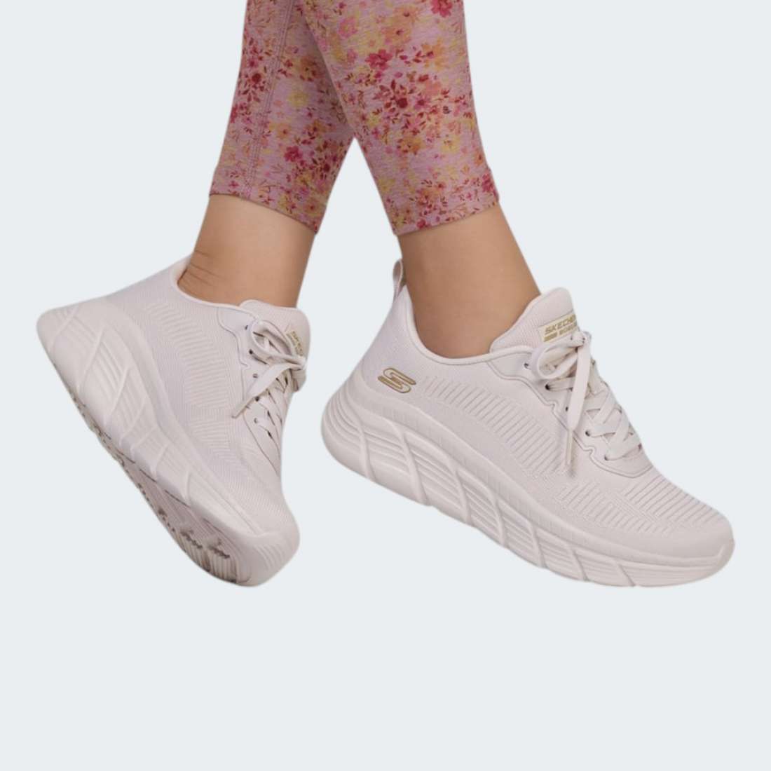 SKECHERS BOBS FLEX OFF WHITE