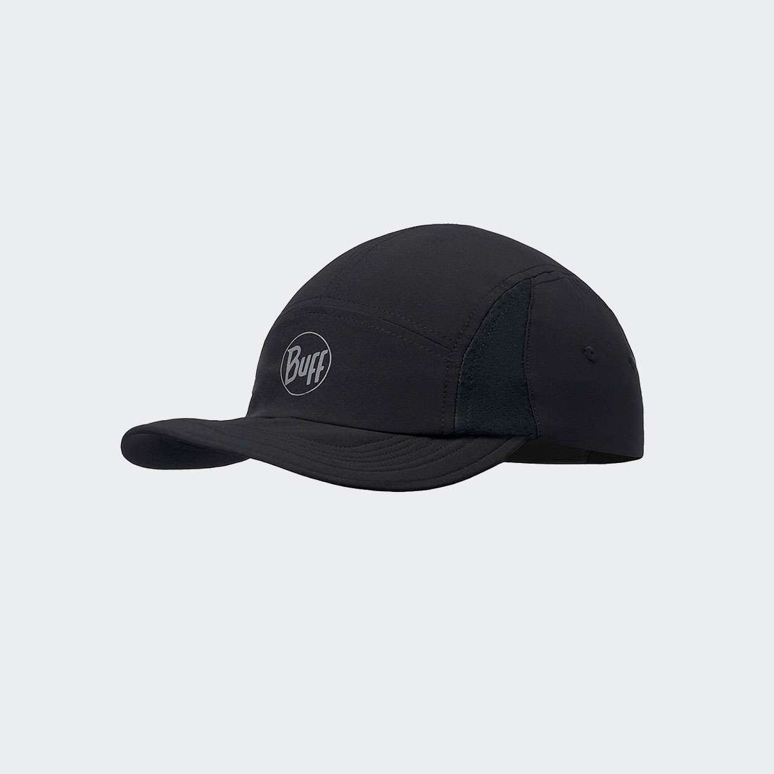 BONÉ BUFF 5 PANEL SOLID BLACK