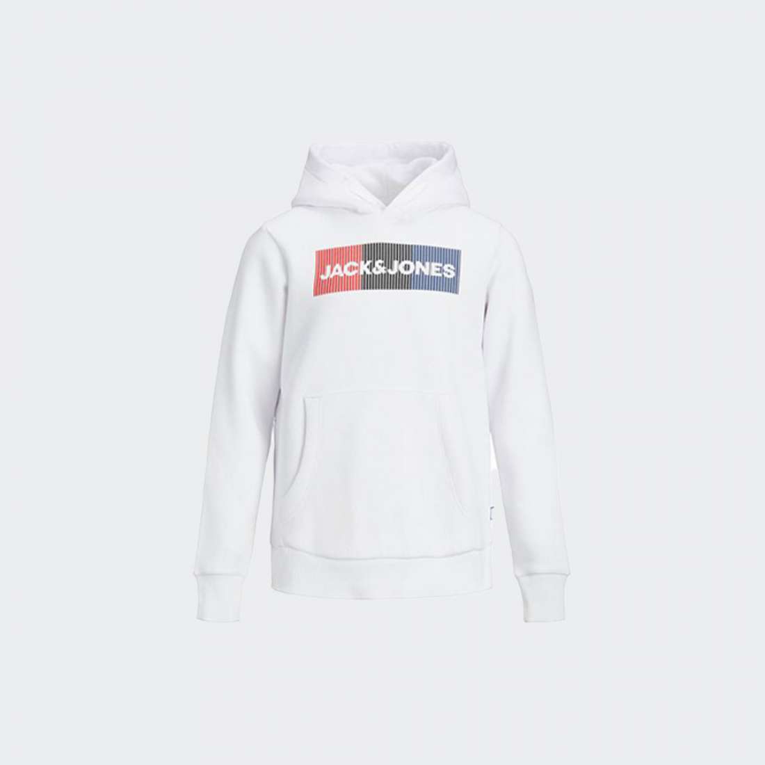 HOODIE JACK & JONES ECORP LOGO JNR WHITE