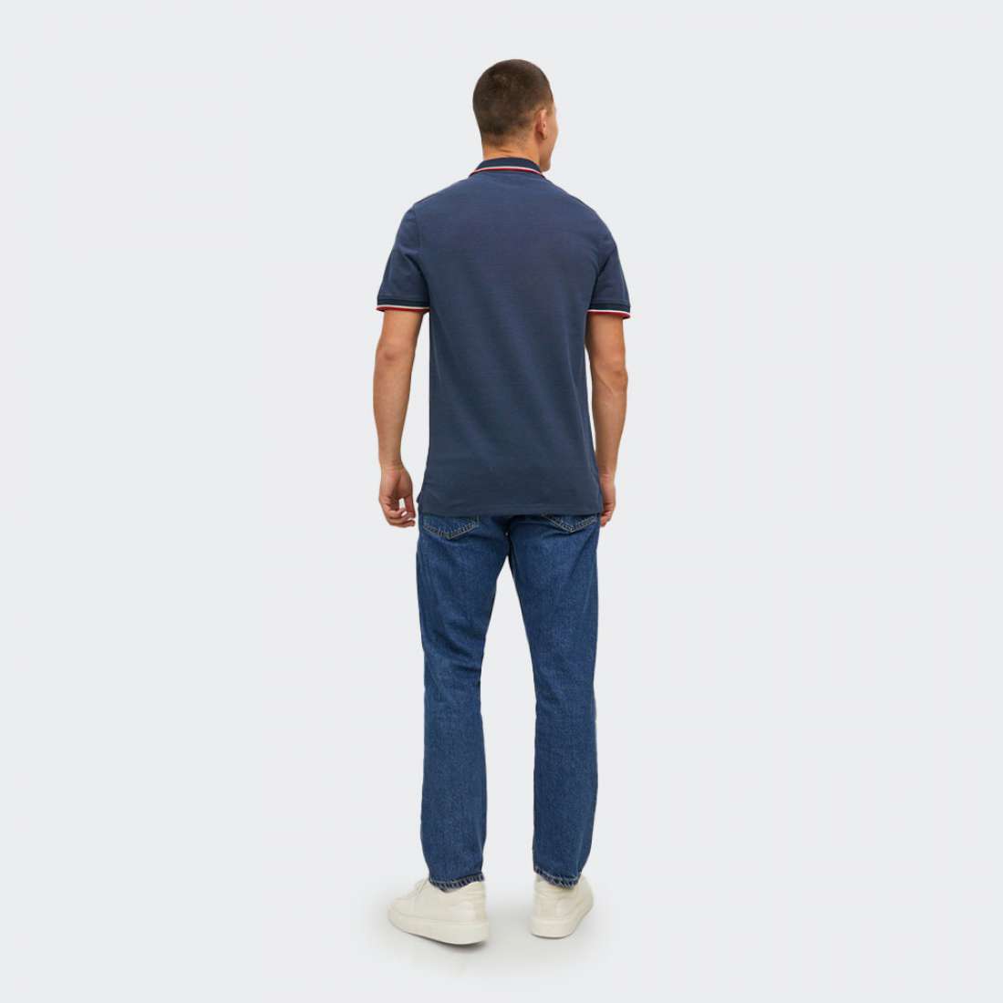 POLO JACK & JONES BLUWIN BLUE