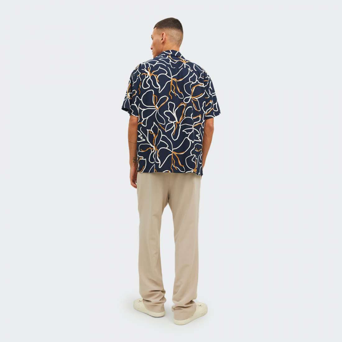 CAMISA JACK & JONES TROPIC RESORT NIGHT SKY