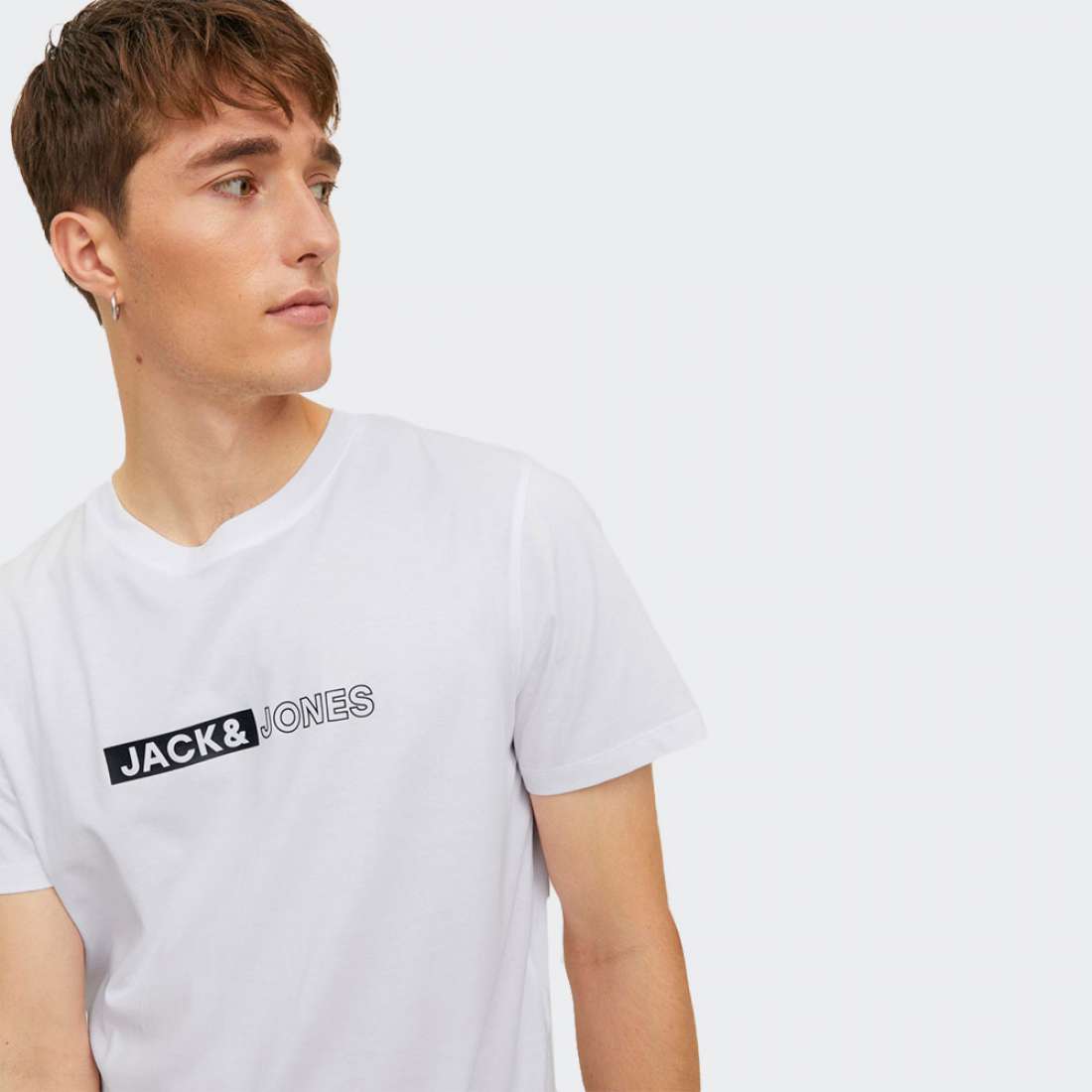 TSHIRT JACK & JONES NEO WHITE