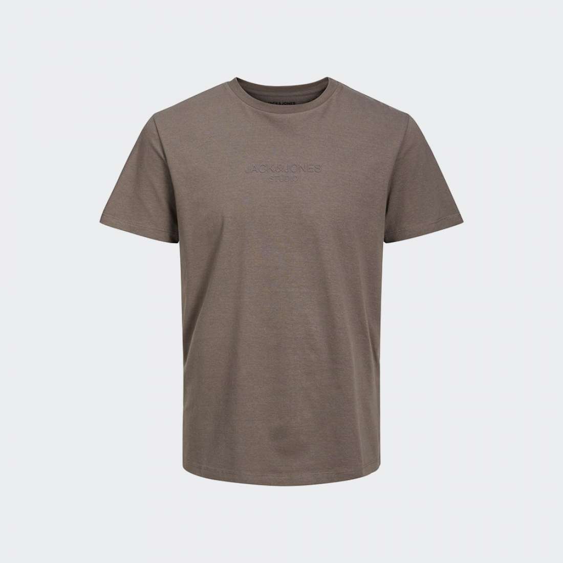 TSHIRT JACK & JONES JJLOUI BROWN