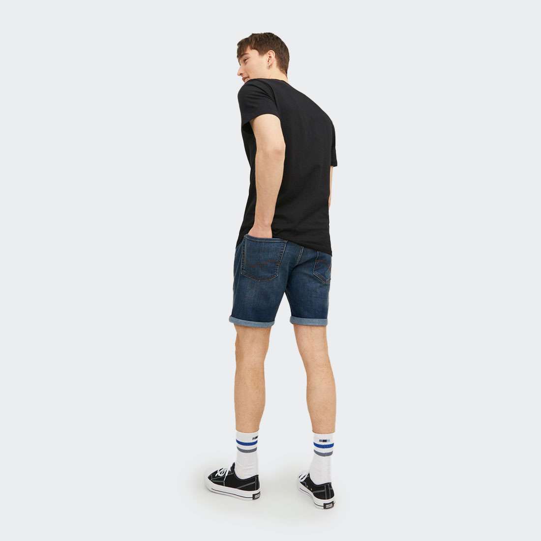 CALÇÕES JACK & JONES RICK BLUE DENIM