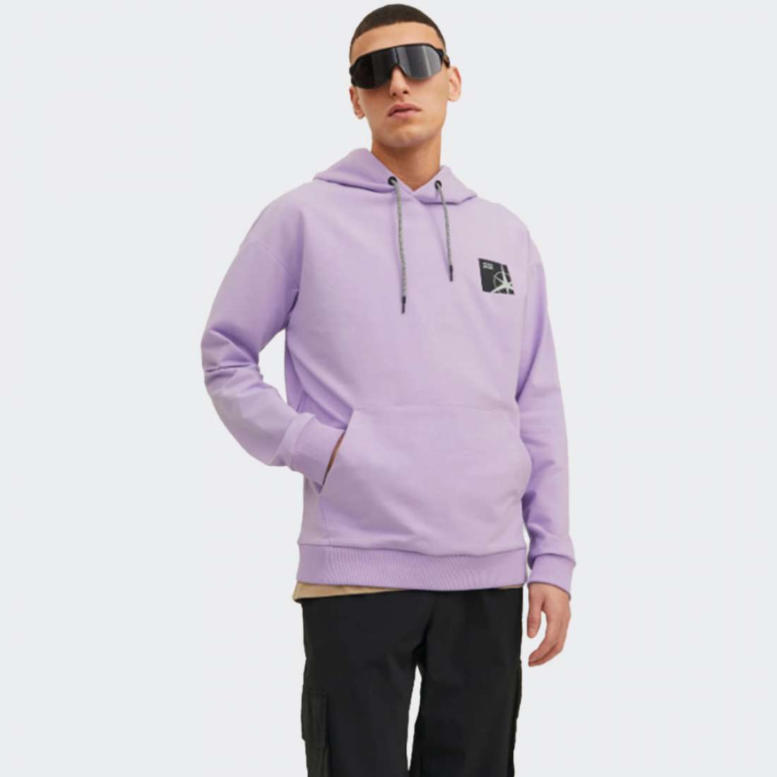 HOODIE JACK & JONES FILO LAVENDER