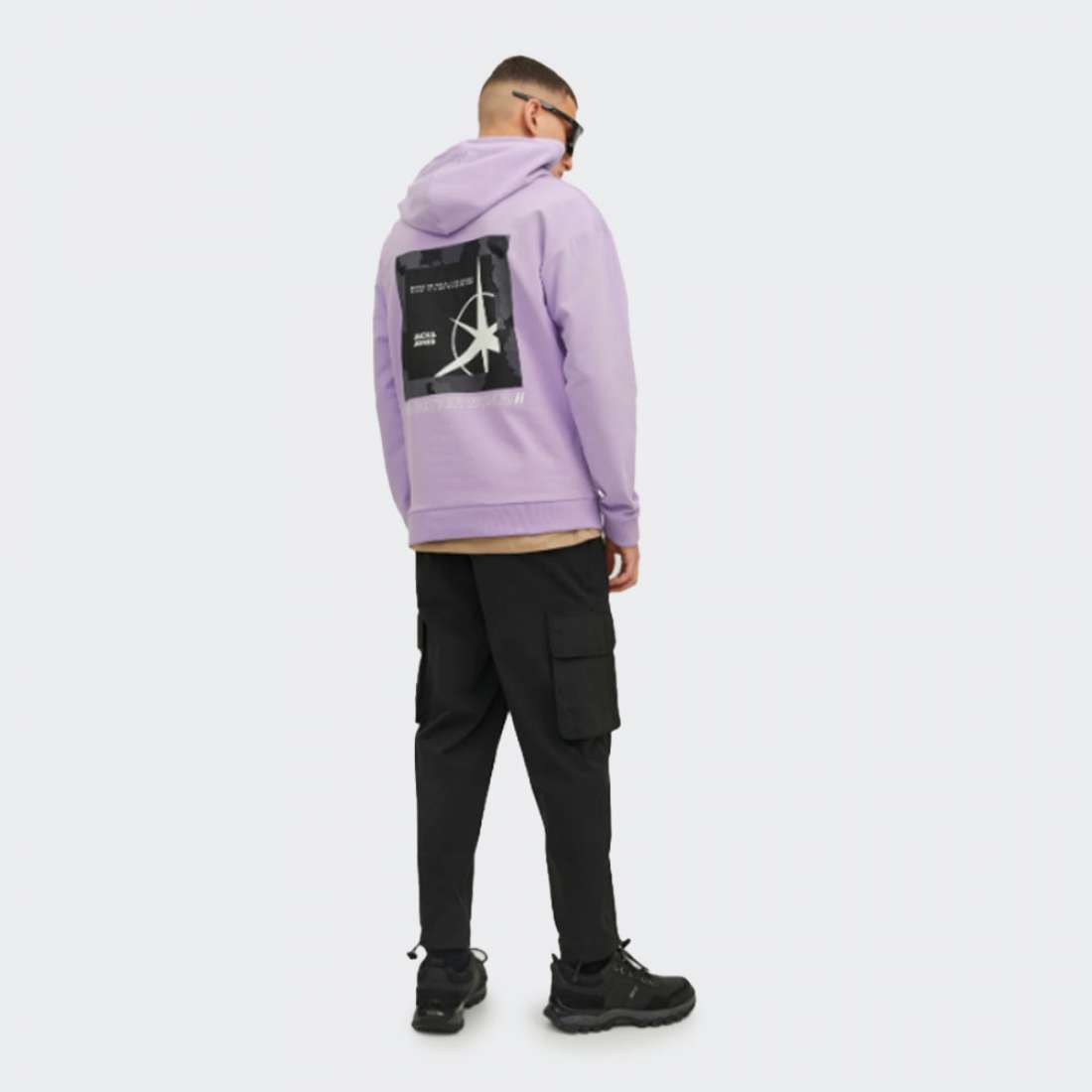 HOODIE JACK & JONES FILO LAVENDER