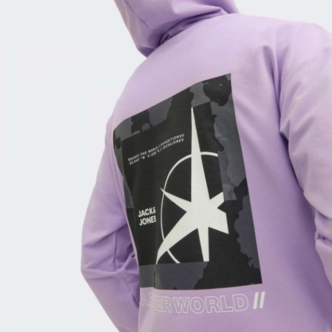 HOODIE JACK & JONES FILO LAVENDER