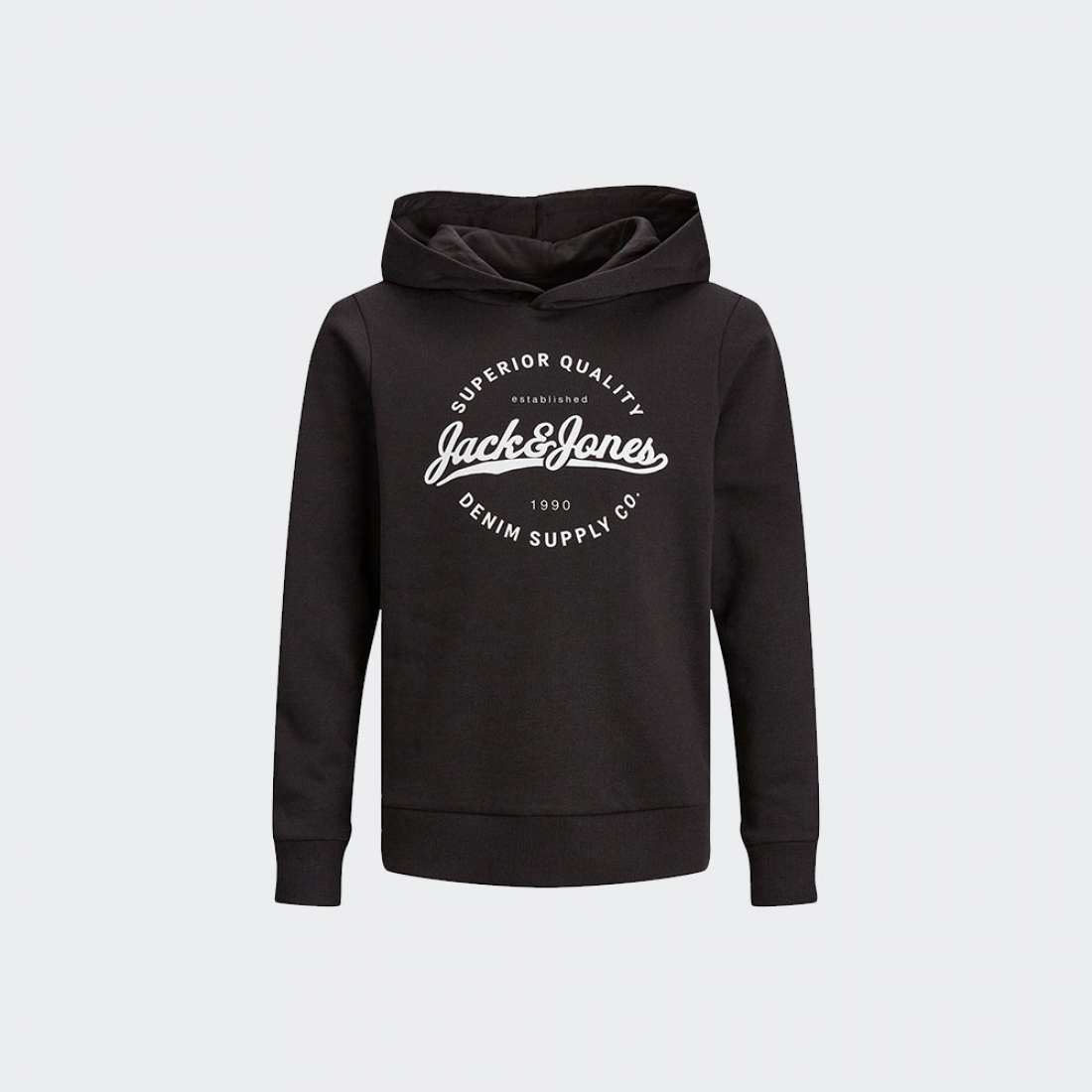 HOODIE JACK & JONES STANLI BLACK