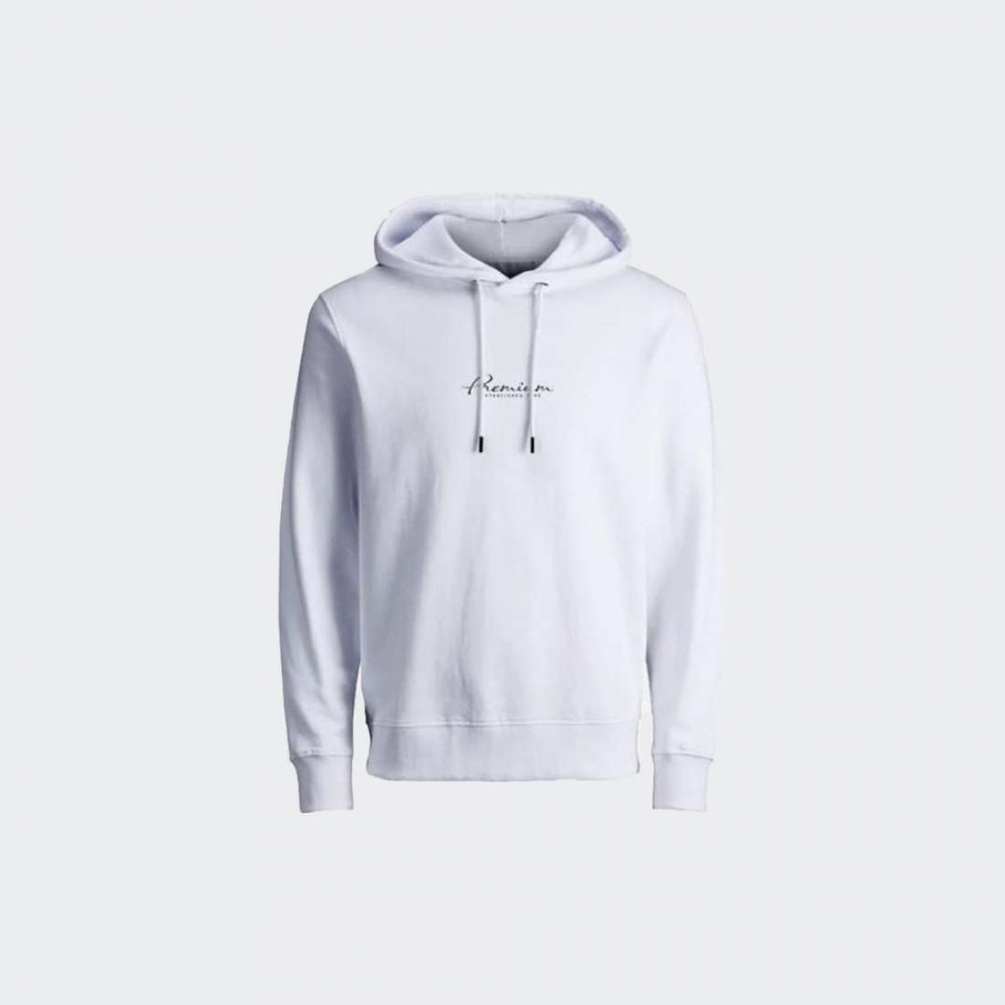 HOODIE JACK & JONES BLABOOSTER BRIGHT WHITE