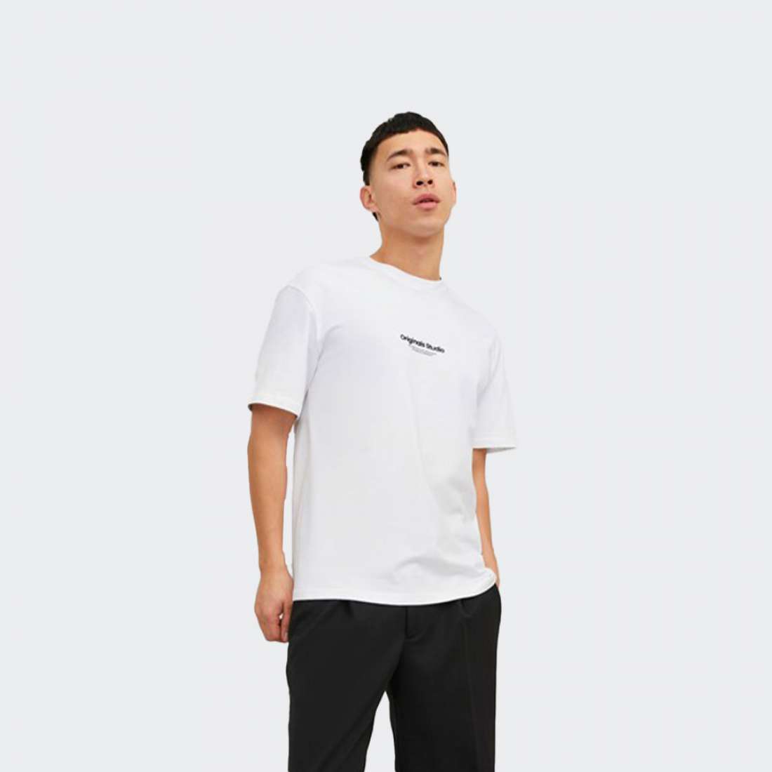 TSHIRT JACK & JONES JORVESTERBRO BRIGHT WHITE
