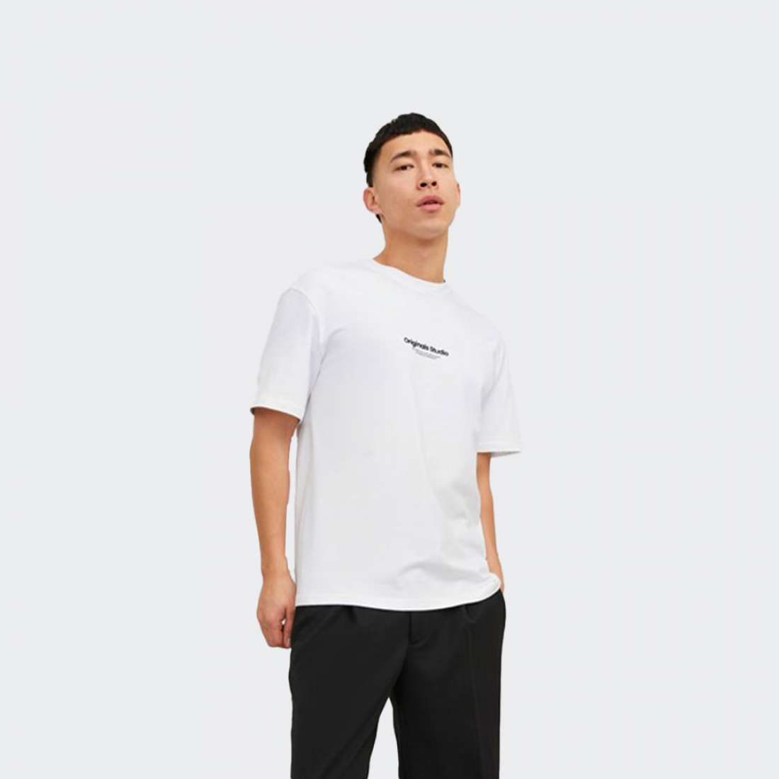 TSHIRT JACK & JONES JORVESTERBRO BRIGHT WHITE