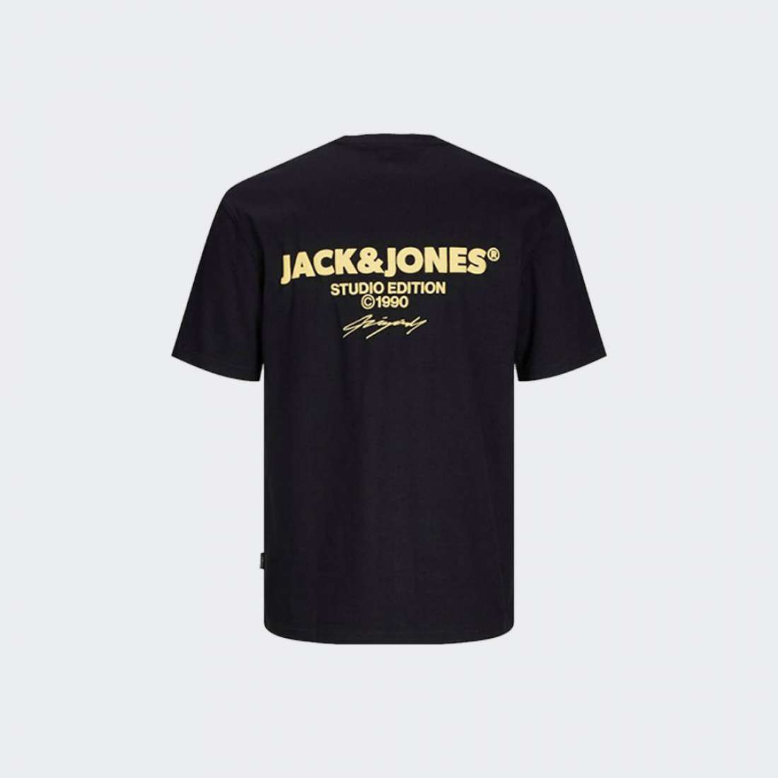 TSHIRT JACK & JONES JORBORA BRANDING BLACK