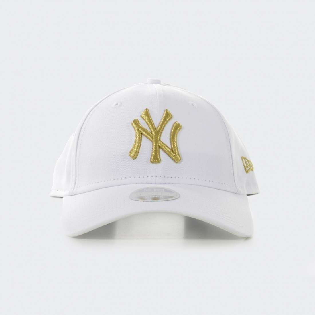 BONÉ NEW ERA METALLIC NEW YORK YANKEES WHITE/GOLD