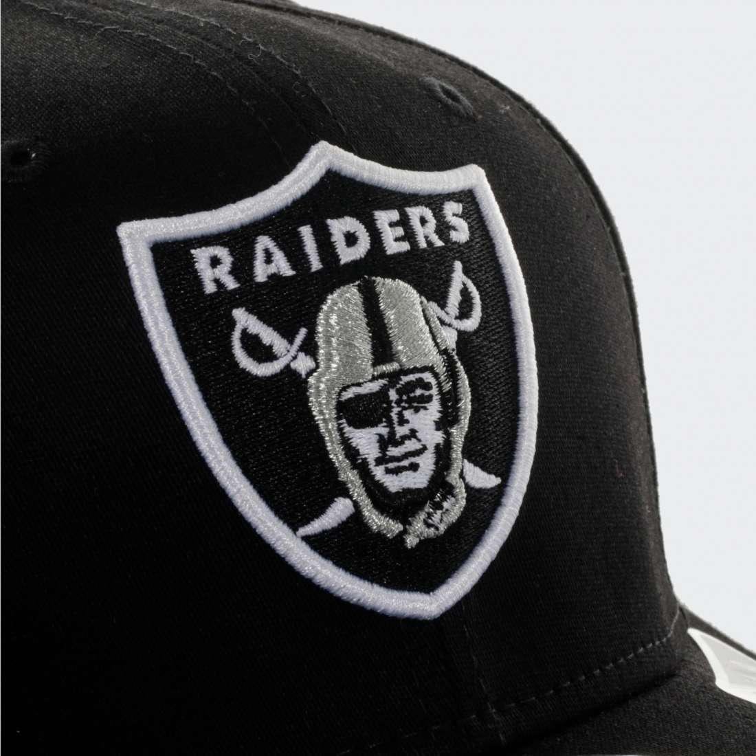 BONÉ NEW ERA OAKLAND RAIDERS TEAM STRETCH BLACK/WHITE