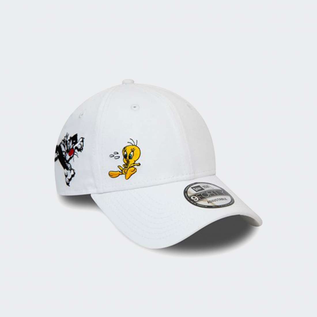 BONÉ NEW ERA 940 LOONEY TUNES TWEETY PIE WHITE