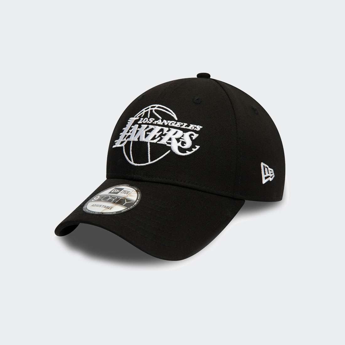 BONÉ NEW ERA LOS ANGELES LAKERS BLACK/WHITE