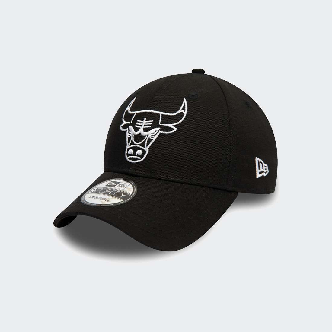 BONÉ NEW ERA CHICAGO BULLS NBA ESSENTIAL OUTLINE 940 BLACK/WHITE