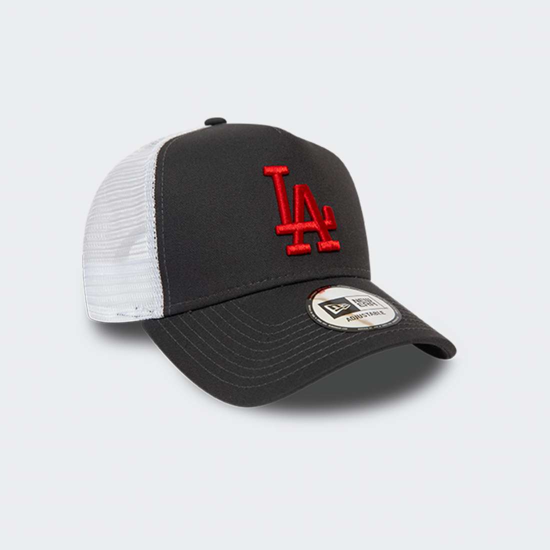 BONÉ TRUCKER NEW ERA LOS ANGELES DODGERS GREY