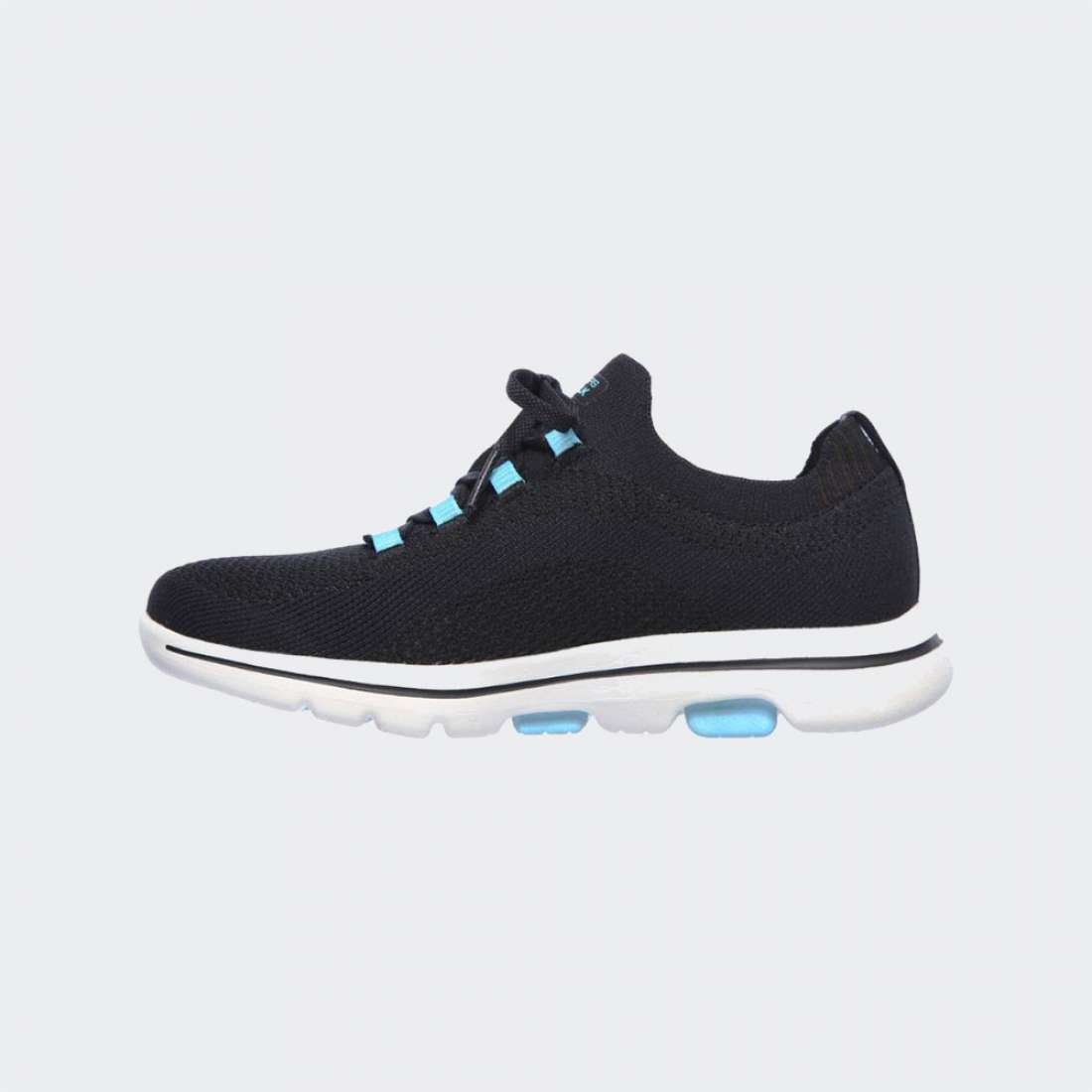 SKECHERS GO WALK 5-UPRISE BLACK/BLUE